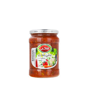 خضروات مخللة متنوعة حارة (بانداري) 640 غرام خضروات مخللة متنوعة حارة (بانداري) 640 غرام